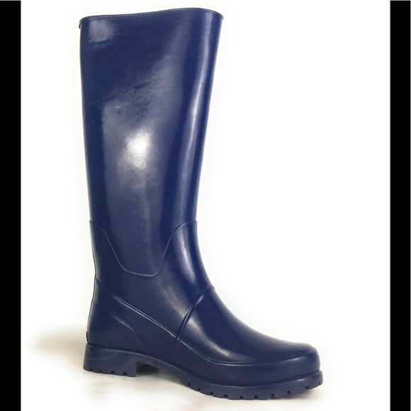 New Ralph Lauren Bethania-b Ballet Flat Rain boots - Picture 1 of 8